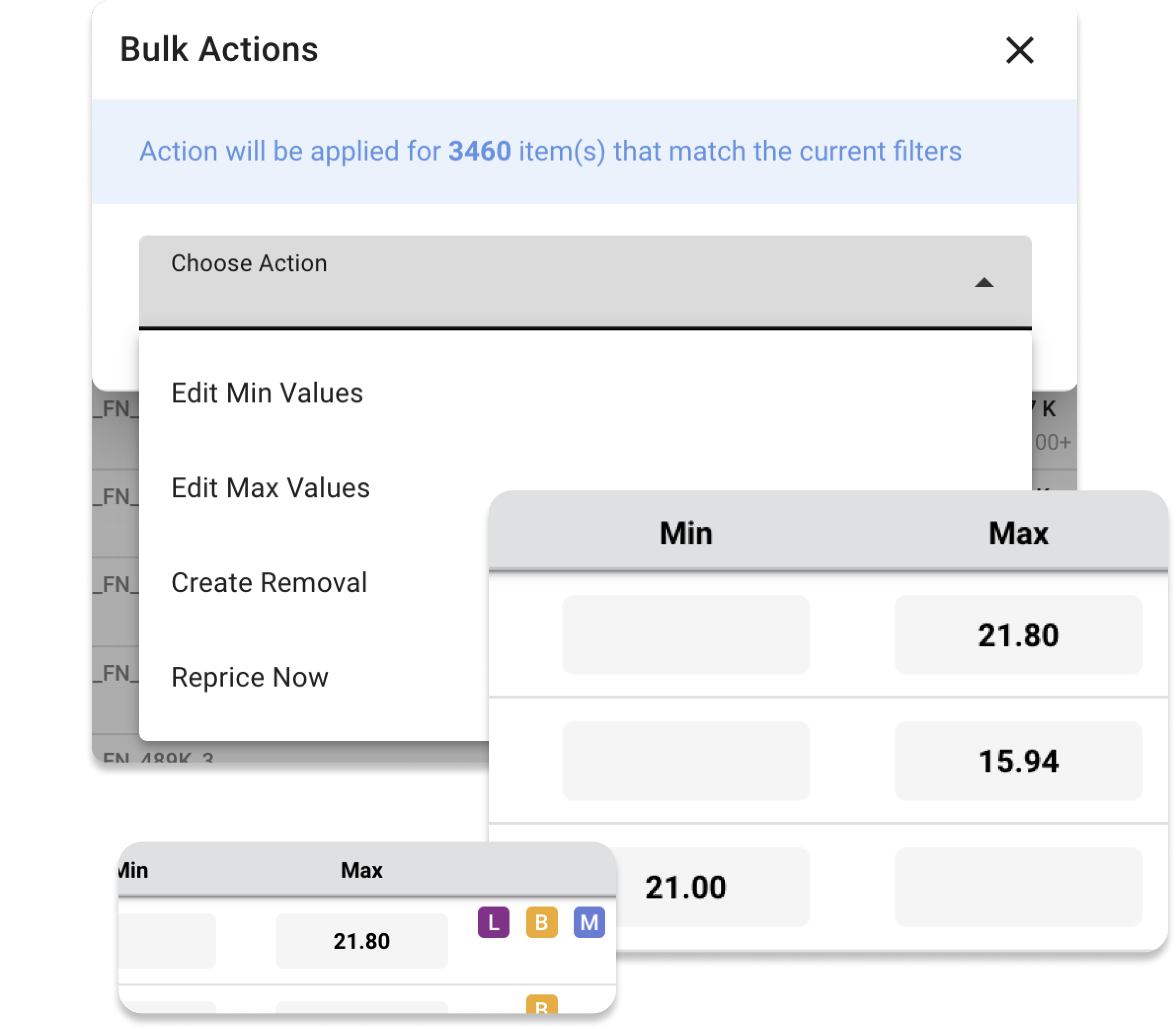 Bookz pro Amazon repricer bulk actions for book sellers