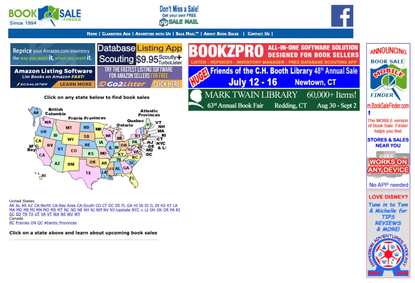 using Booksalefinder to sell books on Amazon website