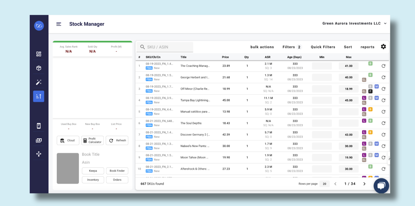 Bookz Pro vs. InventoryLab: Which Is Better For Amazon Book Sellers?