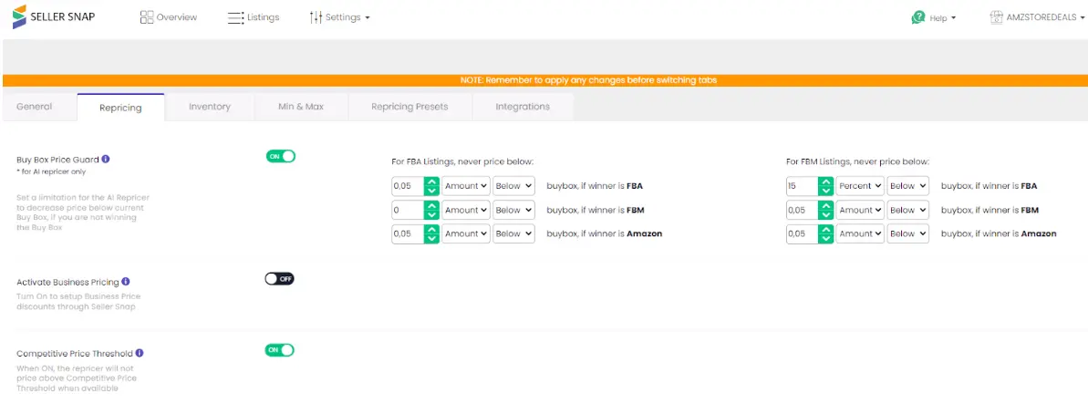 Seller Snap vs. Bookz Pro: Which Repricing Tool is Right for Your Business?